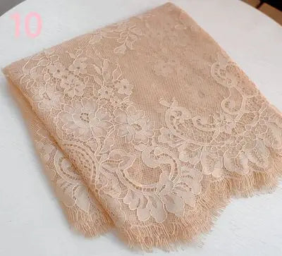 3 Yards / 44 Colors / Cavella Embroidery Eyelash Lace