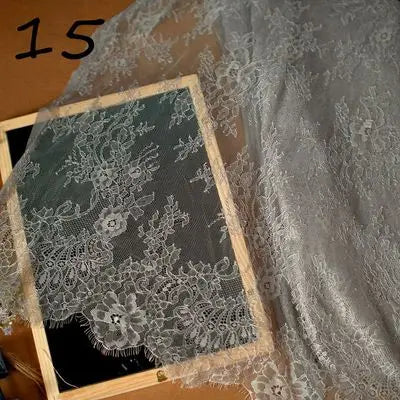 3 Yards / 42 Colors / Bellara Embroidery Eyelash Lace