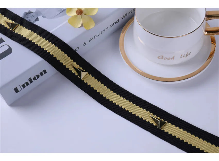 12 Yards / 10 Colors / Lyon Tape Gimp Ribbon Trim