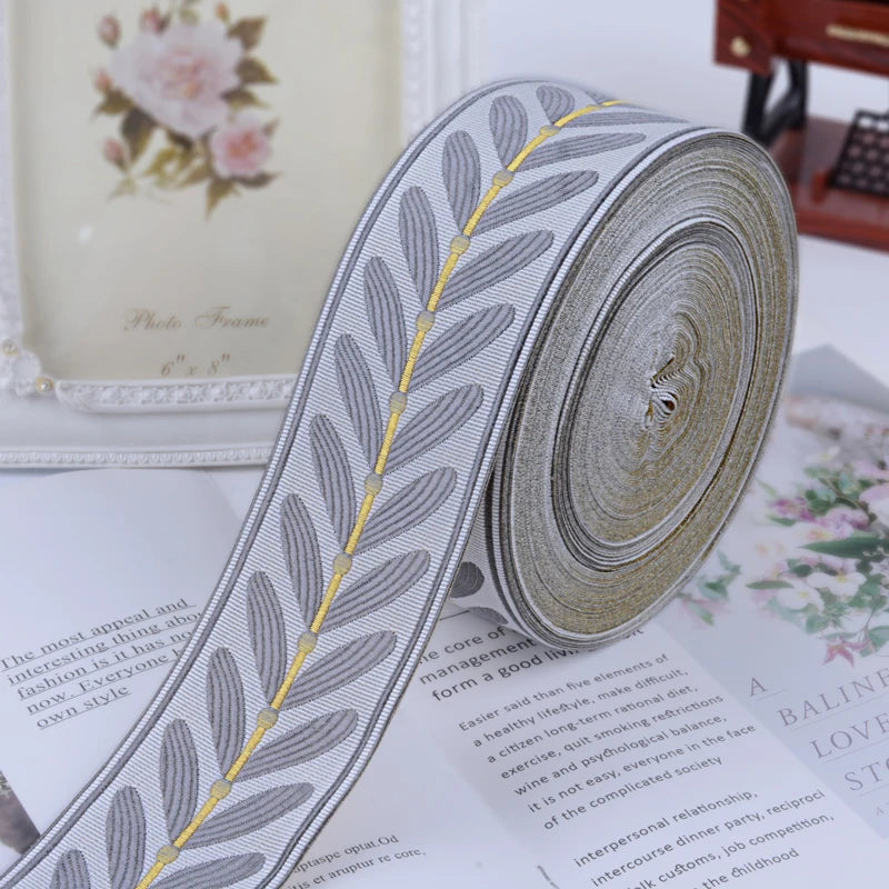 25 Yards / 4 Colors / PIERRE Tape Gimp Ribbon Trim