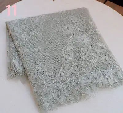 3 Yards / 44 Colors / Cavella Embroidery Eyelash Lace