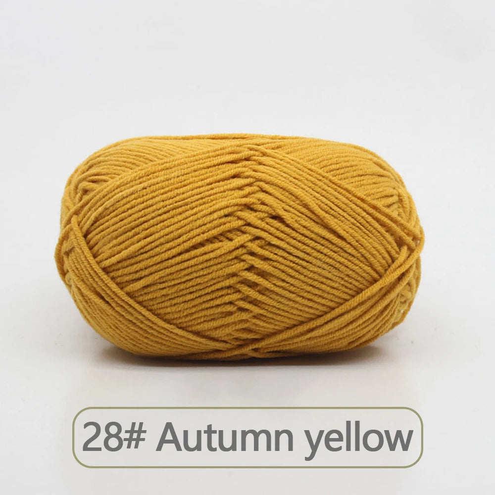 50g Soft Wool Milk Cotton Yarn