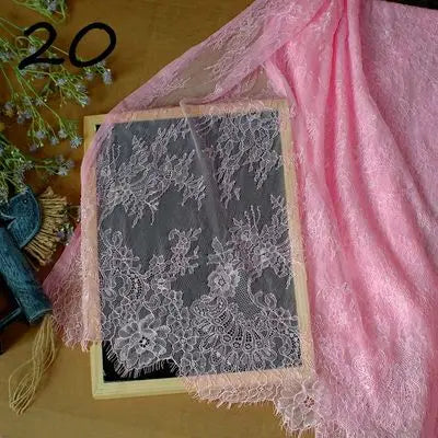 3 Yards / 42 Colors / Bellara Embroidery Eyelash Lace