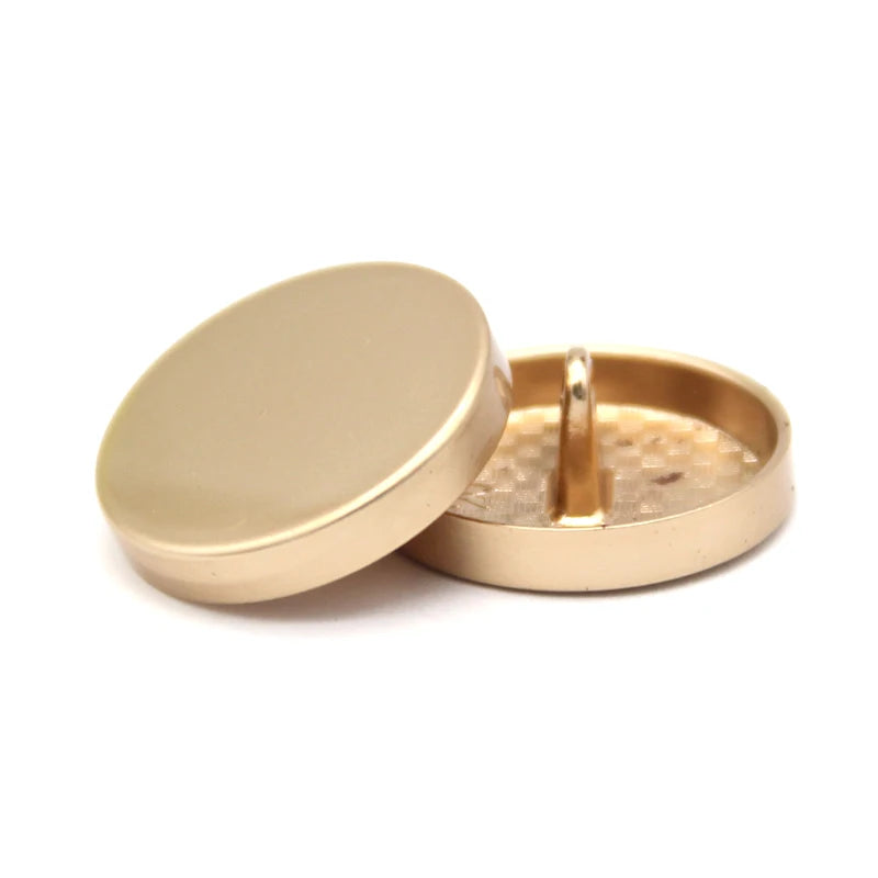 Esso Small Round Flat Metal Button - 10 PC