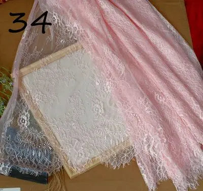 3 Yards / 42 Colors / Bellara Embroidery Eyelash Lace