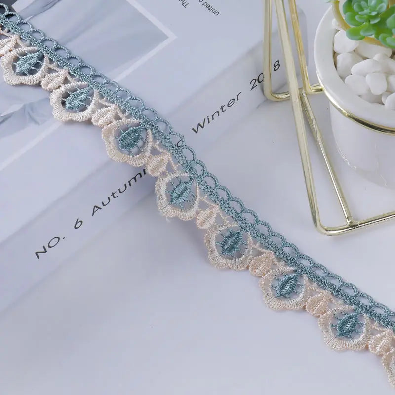 13 Yards / 6 Colors / FERNAND Lace Braid Trim