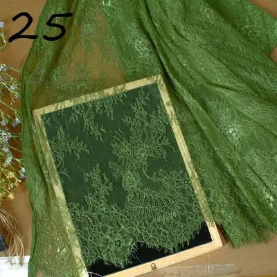 3 Yards / 42 Colors / Bellara Embroidery Eyelash Lace