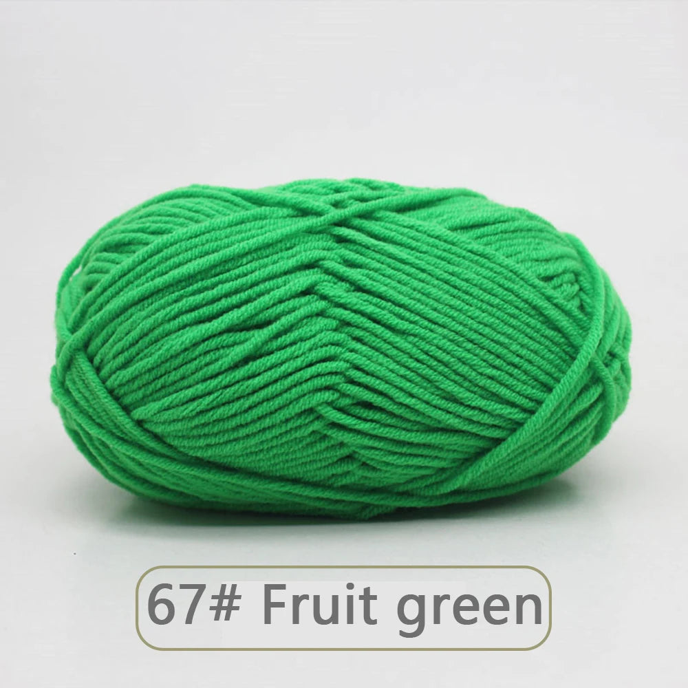 50g Soft Wool Milk Cotton Yarn