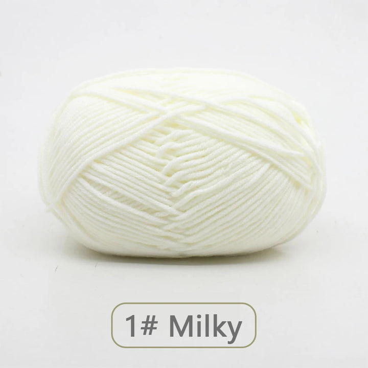 50g Soft Wool Milk Cotton Yarn