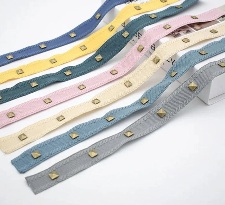 12 Yards / 12 Colors / NICOLAS Tape Gimp Ribbon Trim