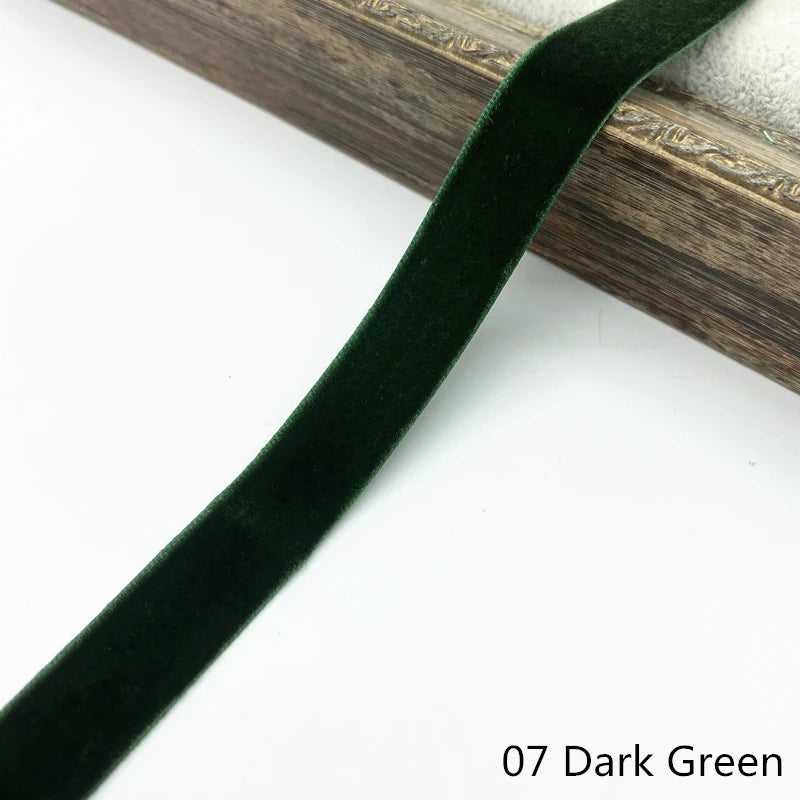 2 Yards / 14 Colors / Velvet Decorative Ribbon-1