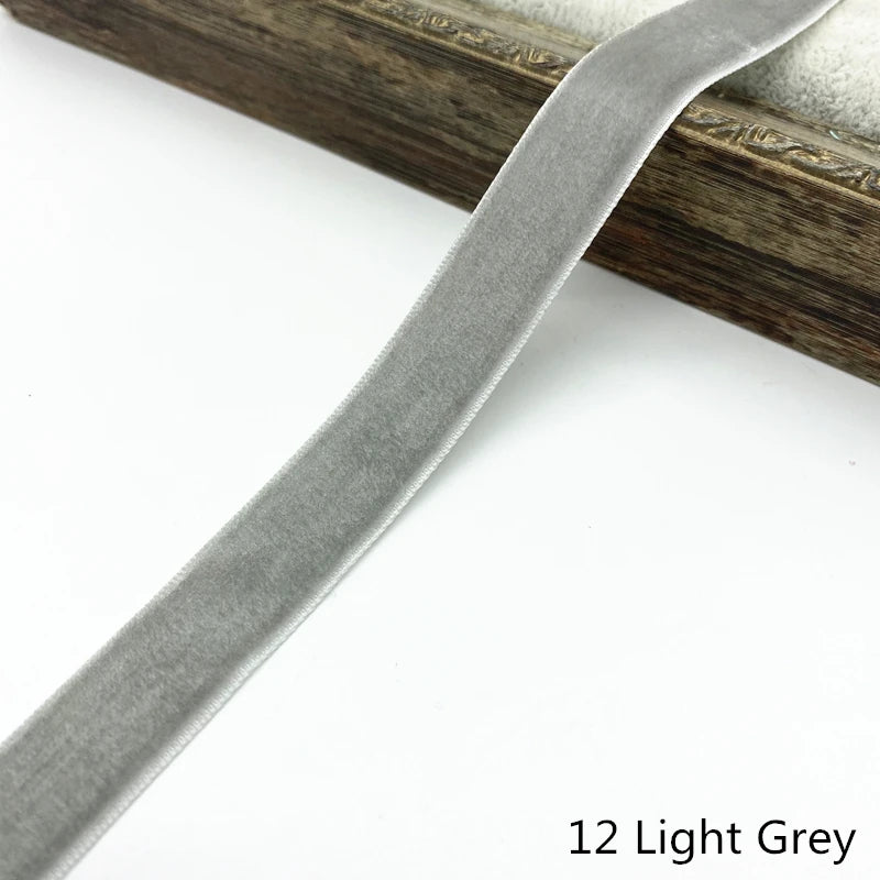 2 Yards / 14 Colors / Velvet Decorative Ribbon-1