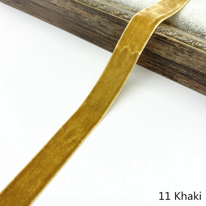 2 Yards / 14 Colors / Velvet Decorative Ribbon-1