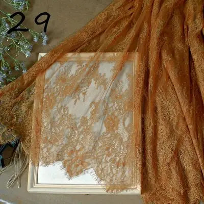 3 Yards / 42 Colors / Bellara Embroidery Eyelash Lace