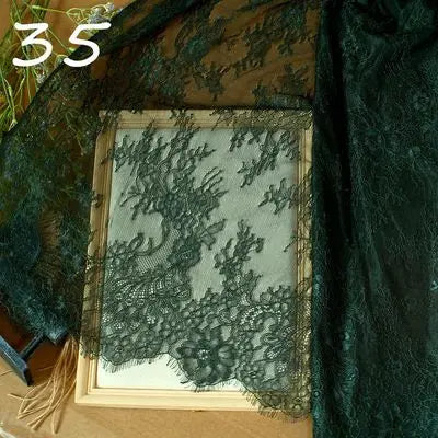 3 Yards / 42 Colors / Bellara Embroidery Eyelash Lace