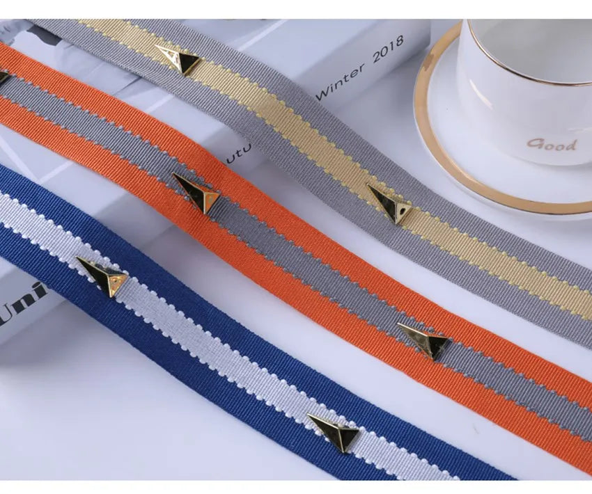 12 Yards / 10 Colors / Lyon Tape Gimp Ribbon Trim