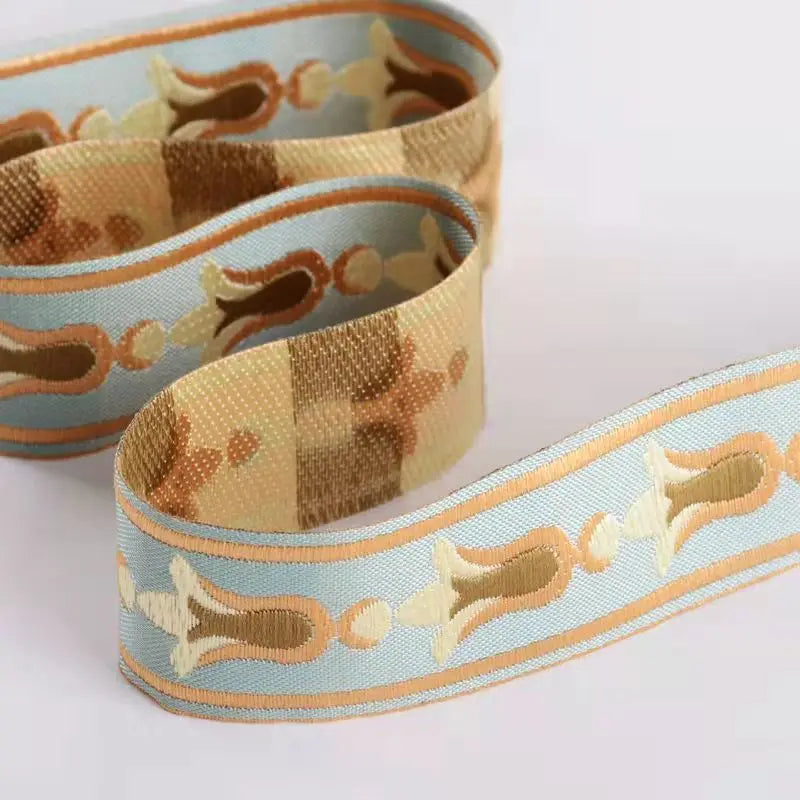 25 Yards / 2 Colors / BAPTISTE Tape Gimp Ribbon Trim