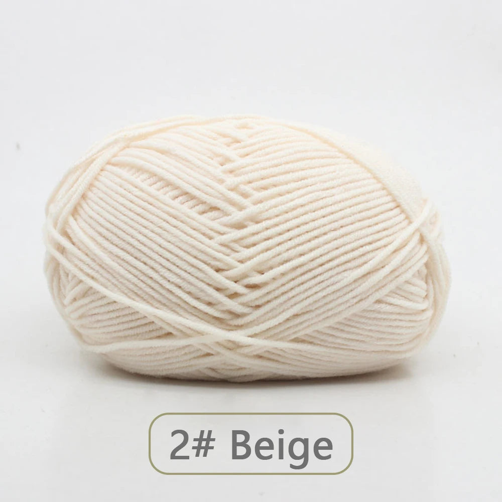 50g Soft Wool Milk Cotton Yarn