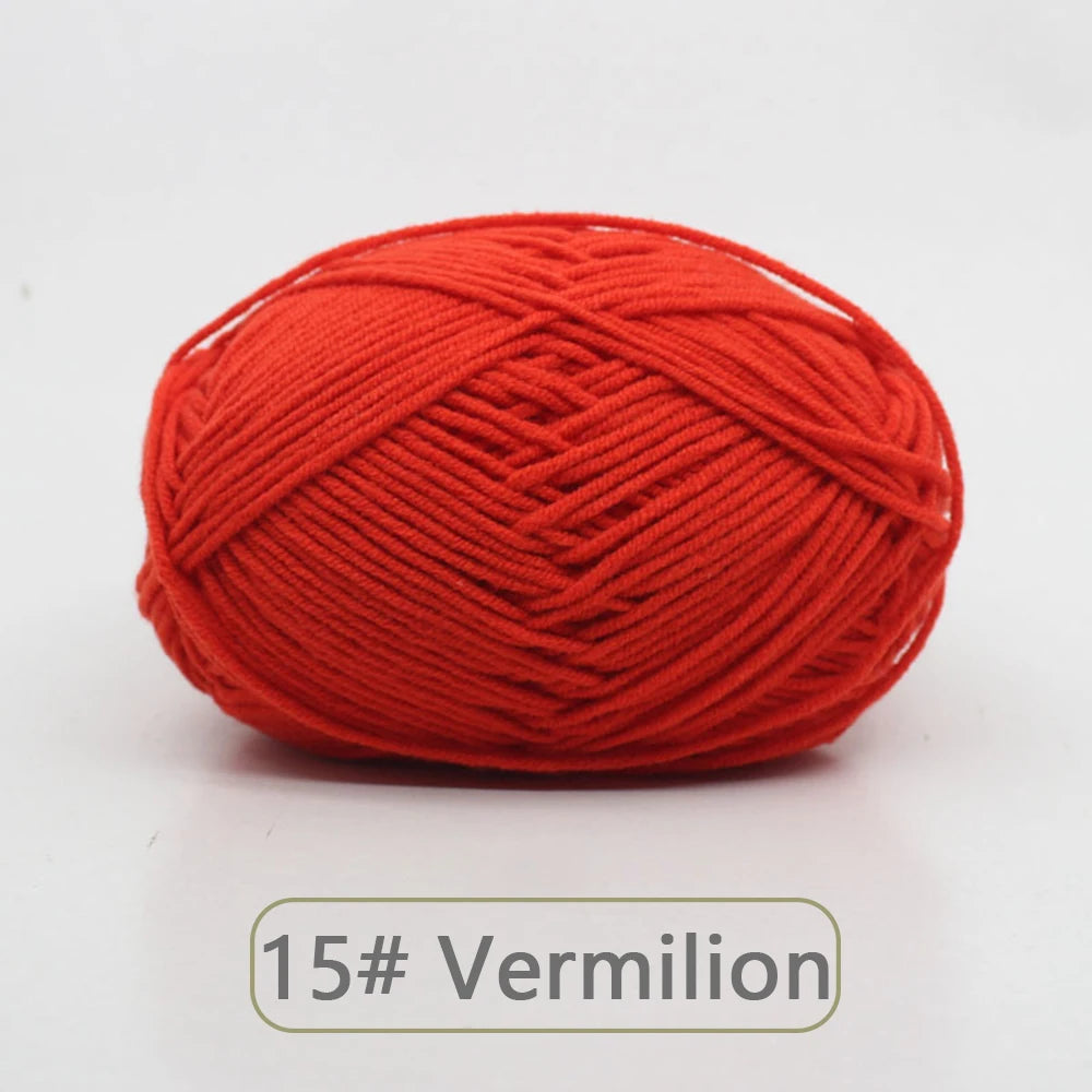 50g Soft Wool Milk Cotton Yarn