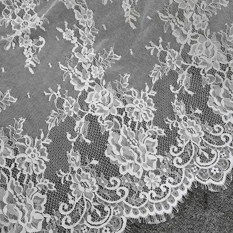 3 Yards / 2 Colors / Valenne Elegant Eyelash Lace