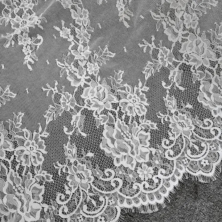 3 Yards / 2 Colors / Valenne Elegant Eyelash Lace