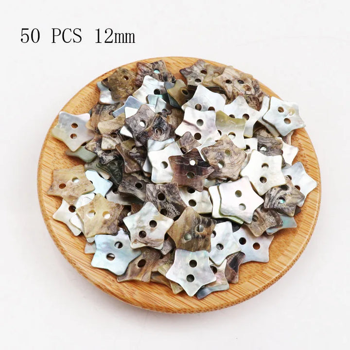 50 PC / Asher Wood Buttons