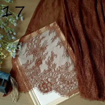 3 Yards / 42 Colors / Bellara Embroidery Eyelash Lace