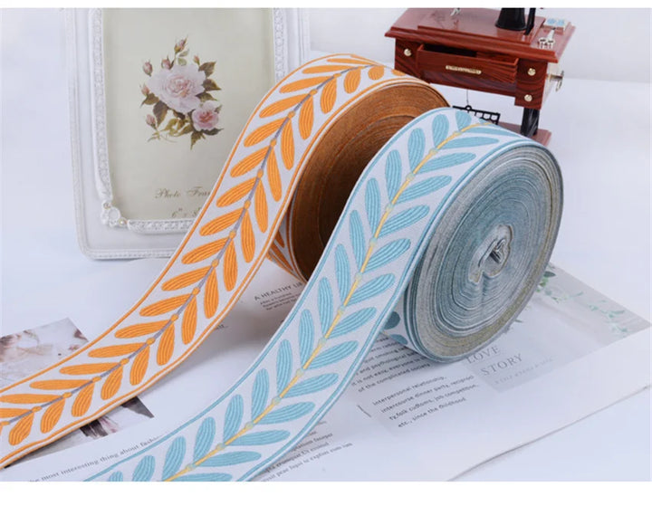 25 Yards / 4 Colors / PIERRE Tape Gimp Ribbon Trim