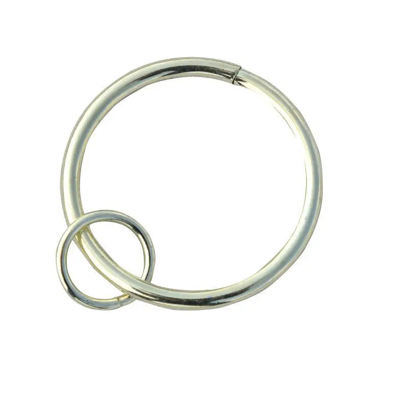 Metal Eyelet Rings 10 PC Metal Eyelet Ring | 32–37mm | Light Gold & Silver | Drapery ...