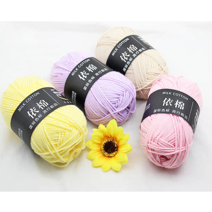 50g Soft Wool Milk Cotton Yarn