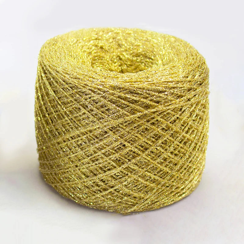 100 Meter / Metallic Sparkly Yarn