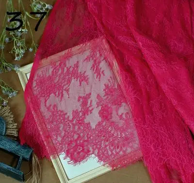 3 Yards / 42 Colors / Bellara Embroidery Eyelash Lace