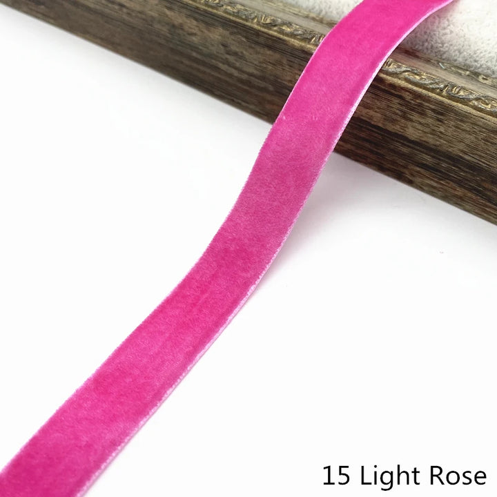 2 Yards / 14 Colors / Velvet Decorative Ribbon-1