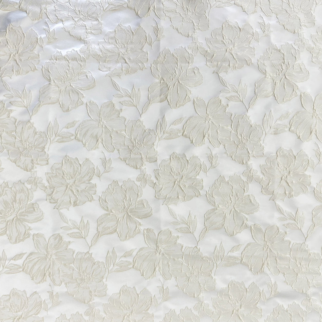Bale Shiny Floral Jacquard Fabric | 10 Colors