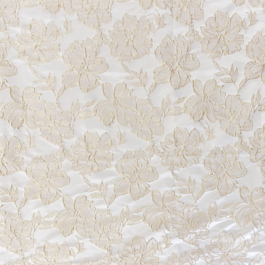 Bale Shiny Floral Jacquard Fabric | 10 Colors