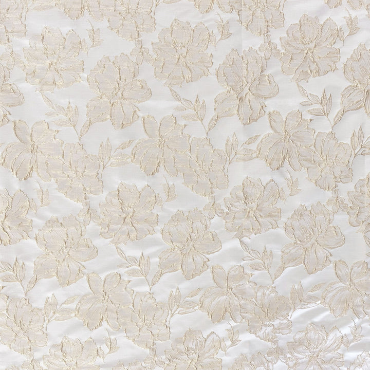 Bale Shiny Floral Jacquard Fabric | 10 Colors