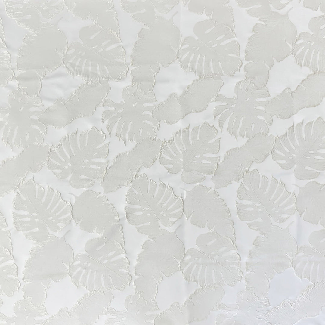 Belleme Shiny Floral Jacquard Fabric by the Yard | 2 Colors