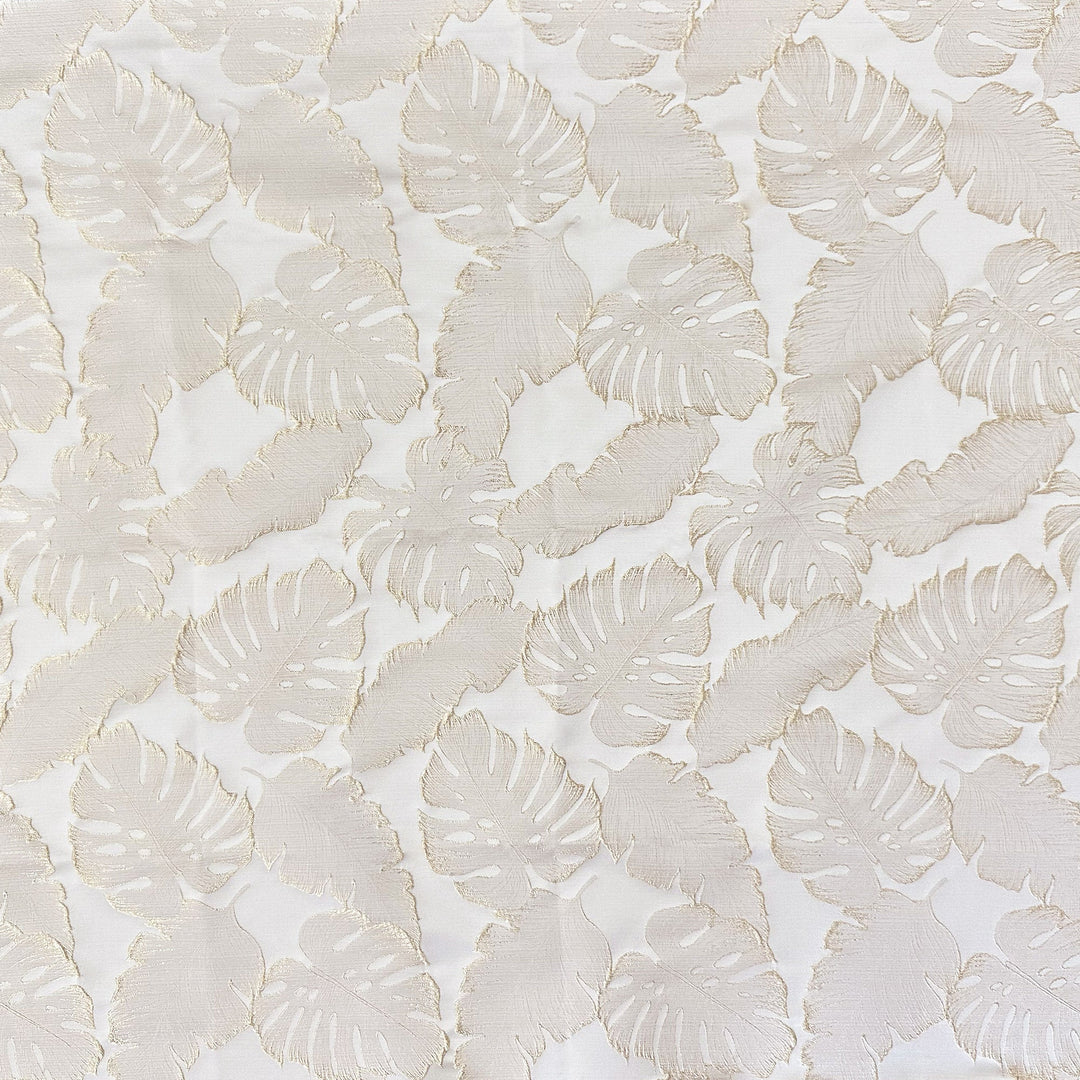 Belleme Shiny Floral Jacquard Fabric by the Yard | 2 Colors