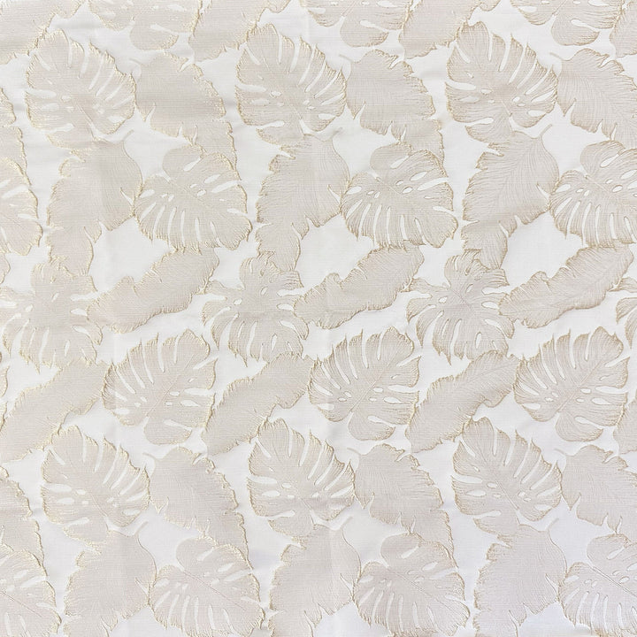 Belleme Shiny Floral Jacquard Fabric by the Yard | 2 Colors