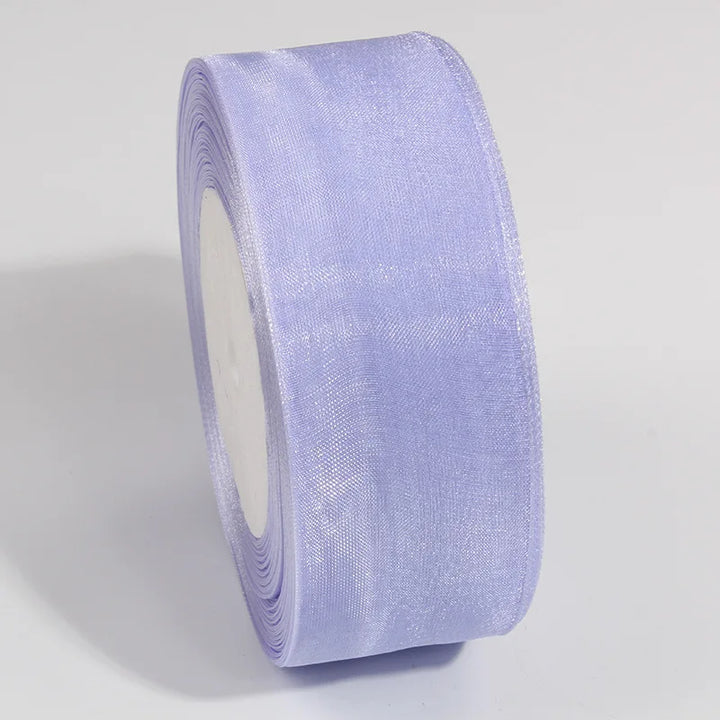 10 Yards / Sheer Chiffon Organza Satin Decoration Ribbon