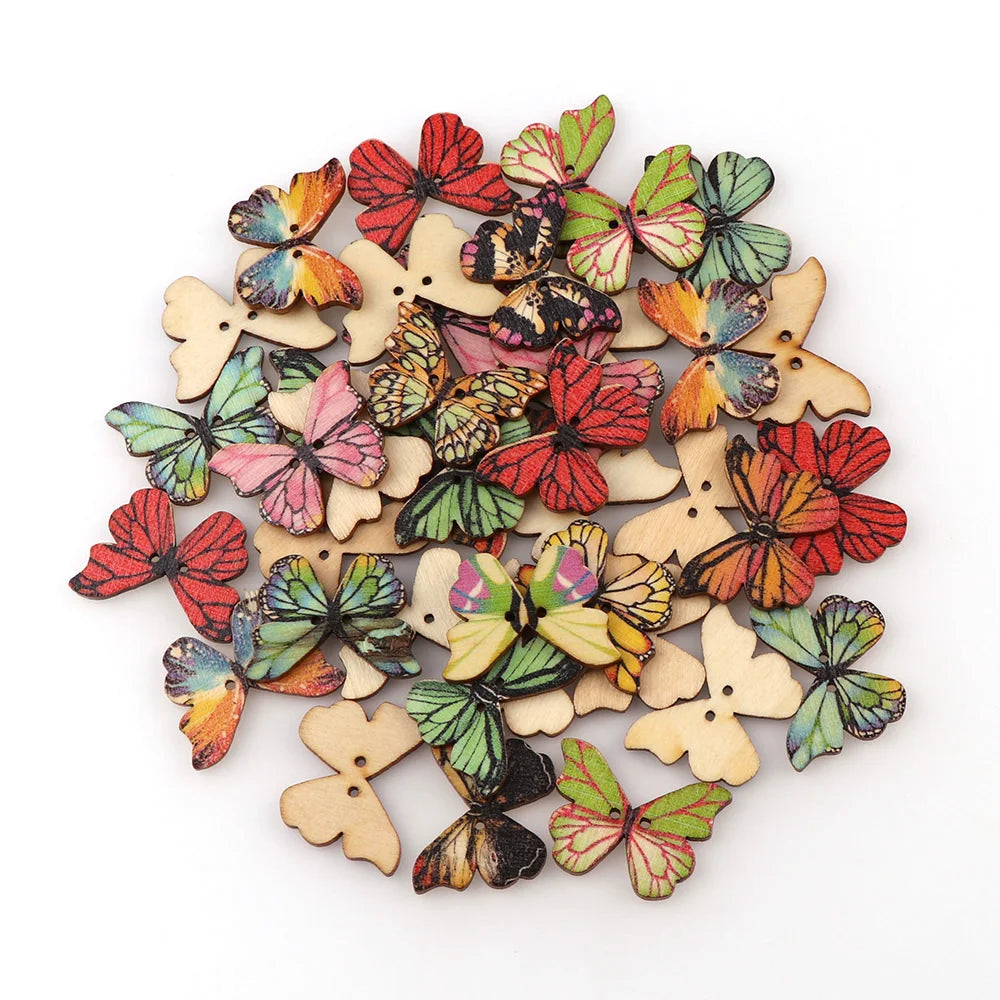 50 PC / Molly Resin Buttons