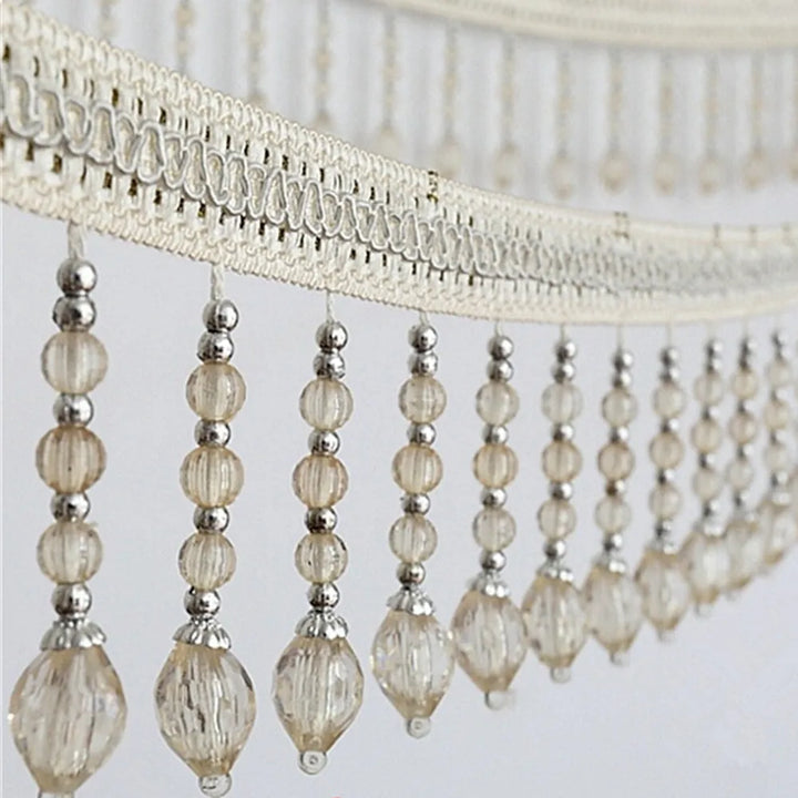 12 YARDS / Suamos Beaded Tassel Fringe Trim