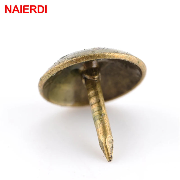 50pc 8.5x16mm Bronze Design Nails