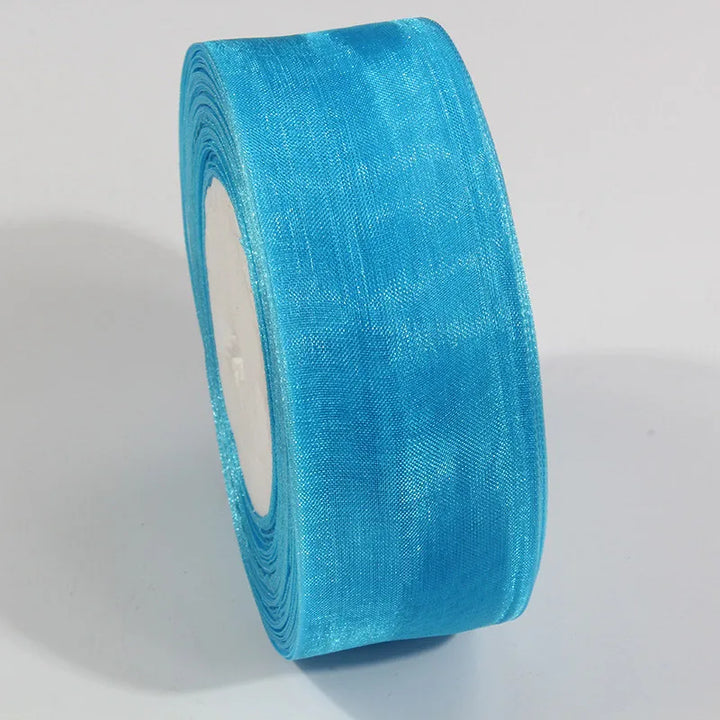 10 Yards / Sheer Chiffon Organza Satin Decoration Ribbon