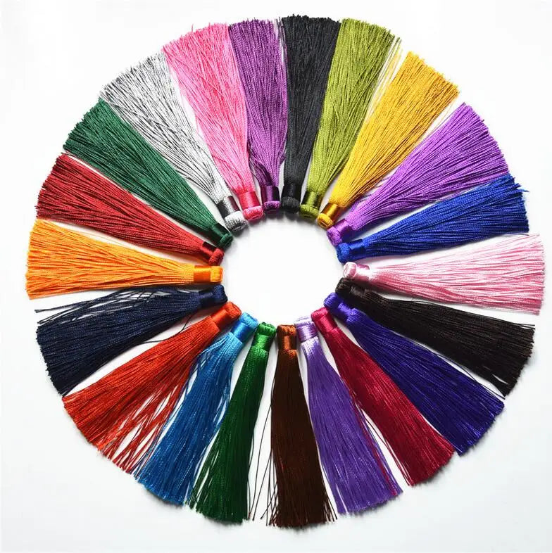 10 PC Tavelle 12cm Cotton Tassel Hanging Rope Fringe