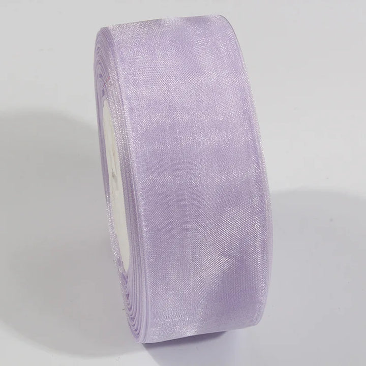 10 Yards / Sheer Chiffon Organza Satin Decoration Ribbon