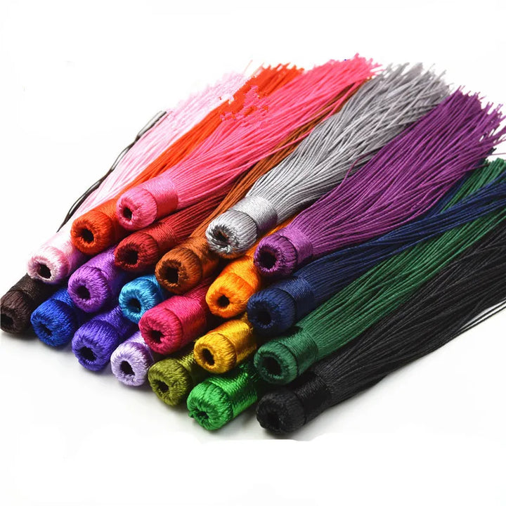10 PC Tavelle 12cm Cotton Tassel Hanging Rope Fringe