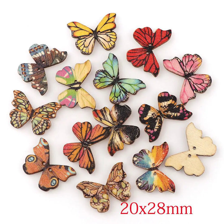 50 PC / Molly Resin Buttons