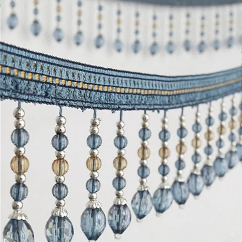 12 YARDS / Suamos Beaded Tassel Fringe Trim