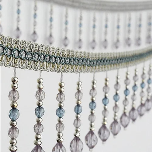 12 YARDS / Suamos Beaded Tassel Fringe Trim